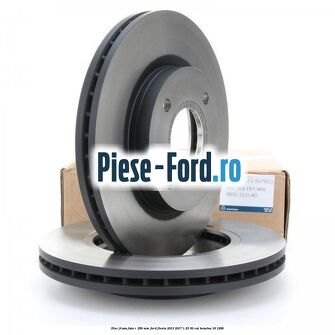 Disc frana fata R 258 mm Ford Fiesta 2013-2017 1.25 60 cai #63AA3A6FCD