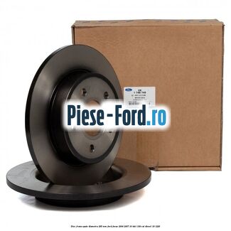 Disc frana spate diametru 265 mm Ford Focus 2004-2007 1.6 TDCi 109 cai #ED7A312004