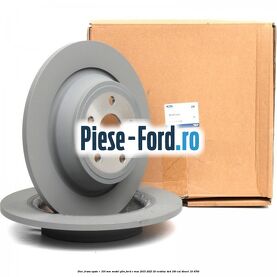 Disc frana spate R 316 mm model plin Ford S-Max 2015-2023 2.0 EcoBlue 4x4 190 cai #88D7165B43