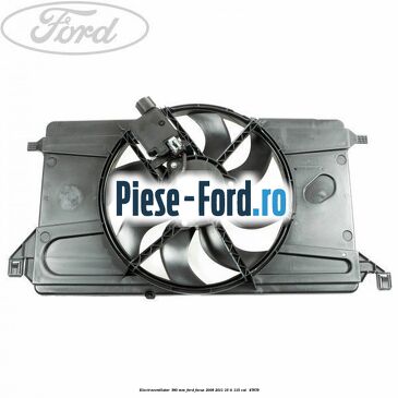 Electroventilator 380 mm Ford Focus 2008-2011 1.6 Ti 115 cai #52901A5ABF