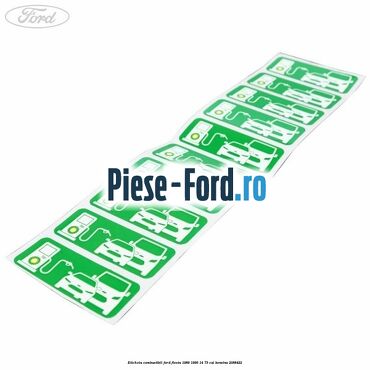 Eticheta Combustibil Ford Fiesta 1989-1996 1.4 73 cai #99839AEC7E