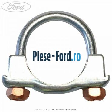 Colier teava esapament 50.5 MM Ford Fiesta 2013-2017 1.5 TDCi 75 cai #3B41B91CDB