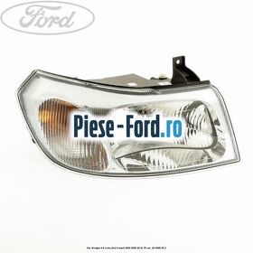 Far dreapta H4 crom Ford Transit 2000-2006 2.4 DI 75 cai #8D04628F28