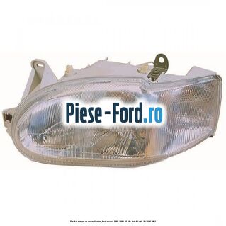 Far H4 stanga cu semnalizator Ford Escort 1995-1998 1.6 16V 4x4 90 cai #C53686CC99