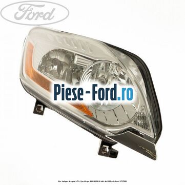 Far halogen dreapta H7/H1 Ford Kuga 2008-2012 2.0 TDCI 4x4 163 cai #97A6C0A289