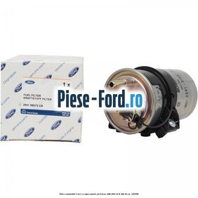Filtru combustibil 2 tevi cu suport plastic Ford Focus 1998-2004 1.8 DI/TDDi 90 cai #0D9B8FEB54