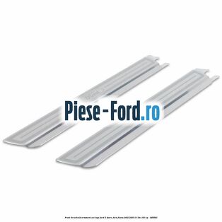 Front threshold ornament set logo Ford 5 Doors Ford Fiesta 2002-2005 1.6 16V 100 HP #8E4947A521