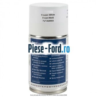 Vopsea alb Frozen White, 250 ml Ford Focus 2011-2014 1.0 EcoBoost 125 cai #366C81F608
