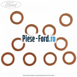 Garnitura conducta turbosuflanta o ring Ford Fiesta 2008-2012 1.6 TDCi 90 cai #D53EA67F58