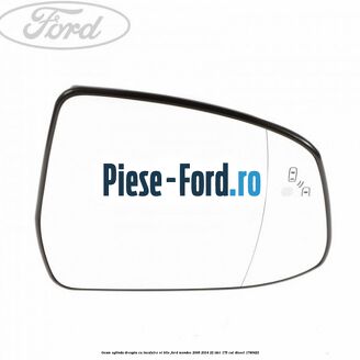 Geam oglinda dreapta cu incalzire si BLIS Ford Mondeo 2008-2014 2.2 TDCi 175 cai #93F5943D11