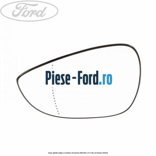Geam oglinda stanga cu incalzire Ford Fiesta 2008-2012 1.6 Ti 120 cai