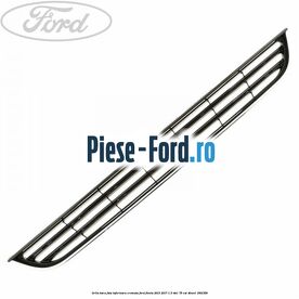 Grila bara fata inferioara cromata Ford Fiesta 2013-2017 1.5 TDCi 75 cai #1E42ADC127