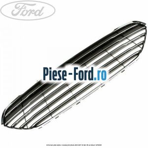 Grila bara fata mijloc cromata Ford Fiesta 2013-2017 1.6 TDCi 95 cai #C6CCD38B80
