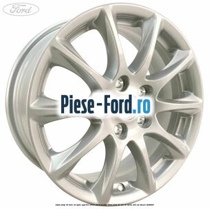 Janta aliaj 16 inch, 10 spite sparkle silver Ford Mondeo 2014-2018 2.0 TDCi Bi-Turbo 210 cai #B3D67C6906