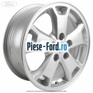 Janta aliaj 16 inch, 5 spite argintiu Ford Tourneo Connect 2013-2018 1.6 TDCi 75 cai #AC6551B417