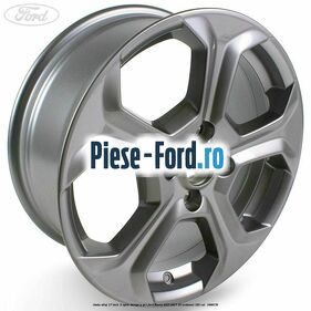 Janta aliaj 17 inch, 5 spite design Y gri Ford Fiesta 2013-2017 1.0 EcoBoost 125 cai #AEE64BE00C