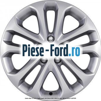 Janta aliaj 17 inch, 5 spite duble Ford Focus 2011-2014 2.0 TDCi 140 cai