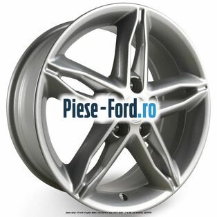 Janta aliaj 17 inch, 5 spite duble stea Ford C-Max 2016-2020 1.6 Ti 85 cai #024121FDBD