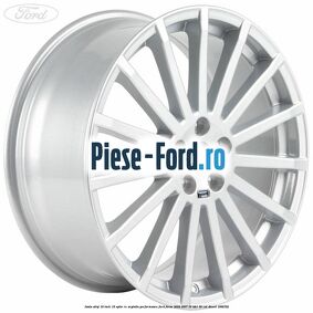 Janta aliaj 19 inch, 15 spite RS argintiu performance Ford Focus 2004-2007 1.6 TDCi 90 cai #A60E89F404