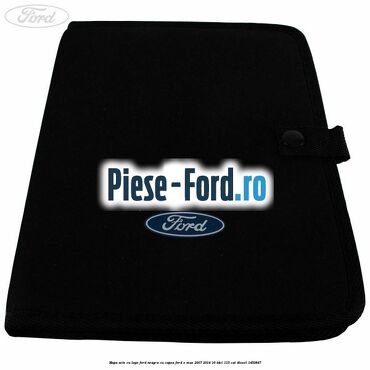 Mapa acte cu logo Ford neagra cu capsa Ford S-Max 2007-2014 1.6 TDCi 115 cai #FD74134543