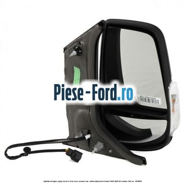 Oglinda dreapta reglaj electric brat scurt semnal clar cabina dubla Ford Transit 2019-2023 2.0 EcoBlue 185 cai #9AFBF62841