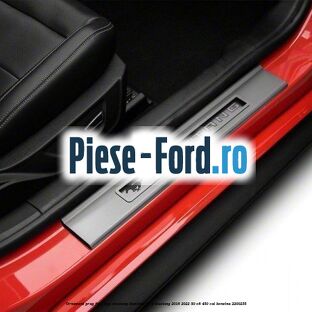 Ornament prag fata logo Mustang iluminat Ford Mustang 2018-2022 5.0 V8 450 cai #B6F72D2027 Ornament prag fata logo Mustang iluminat Ford Mustang 2018-2022 5.0 V8 450 cai #B6F72D2027
