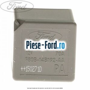 Releu bujii incandescente 70A 4 pini Ford C-Max 2011-2015 1.6 Ti 105 cai #C35A7B024E