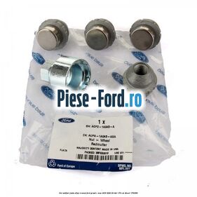 Set antifurt janta aliaj cromat Ford Grand C-Max 2016-2020 2.0 TDCi 170 cai #4848E9AA24