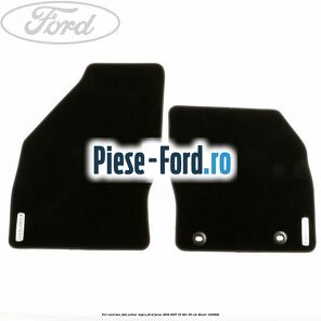 Set covorase fata velour negru Ford Focus 2004-2007 1.6 TDCi 90 cai #C6604FF600