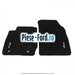 Set covorase fata, velur negru pana an 02/2011 Ford Fiesta 2008-2012 1.6 TDCi 90 cai #8E3E69CFB6