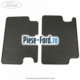 Set covorase spate, cauciuc negru Ford Focus 1998-2004 1.8 TDCi 115 cai #35351882CD Set covorase spate, cauciuc negru Ford Focus 1998-2004 1.8 TDCi 115 cai #35351882CD