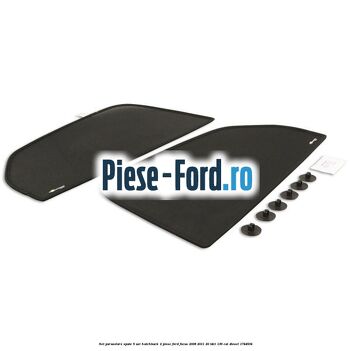 Set parasolare spate 5 usi hatchback 2 piese Ford Focus 2008-2011 2.0 TDCi 136 cai #FEA6C35ACD