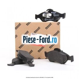 Set placute frana fata fara ABS Ford Ka 1996-2008 1.3 i 70 cai #1C4DA48426