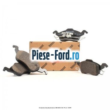 Set placute frana fata Ford Focus 1998-2004 1.4 16V 75 cai #938E6DFC86 Set placute frana fata Ford Focus 1998-2004 1.4 16V 75 cai #938E6DFC86