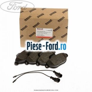 Set placute frana fata Ford Ka 2009-2016 1.2 69 cai #F753F1D369