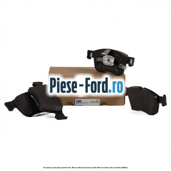 Set placute frana fata premium disc 288 sau 308 mm Ford Focus 2019-2023 1.0 EcoBoost 85 cai #D132222B80