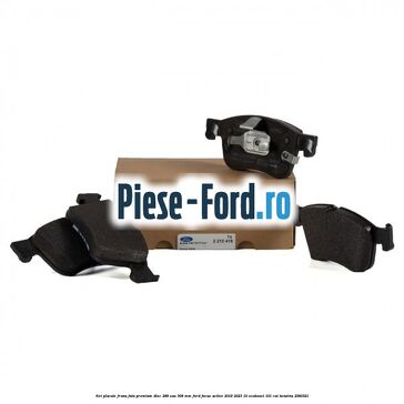 Set placute frana fata premium disc 288 sau 308 mm Ford Focus Active 2019-2023 1.0 EcoBoost 101 cai #CDA922DCD7