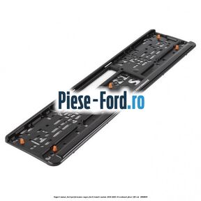 Suport numar Ford Performance negru Ford Transit Custom 2019-2023 1.0 EcoBoost PHEV 125 cai #85B7C75C03