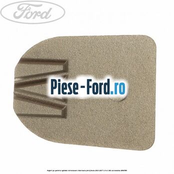 Suport pe parbriz oglinda retrovizoare interioara Ford Fiesta 2013-2017 1.6 ST 182 cai