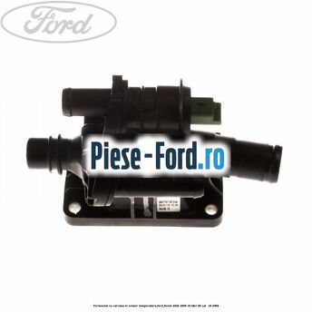 Termostat cu carcasa si senzor temperatura Ford Fiesta 2002-2005 1.6 TDCi 90 cai #F573376835