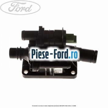 Termostat cu carcasa si senzor temperatura Ford Focus 2004-2007 1.6 TDCi 109 cai #C59AABDD3E