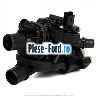 Termostat cu carcasa termostat si senzor temperatura Ford C-Max 2016-2020 2.0 TDCi 150 cai #837EDD6230