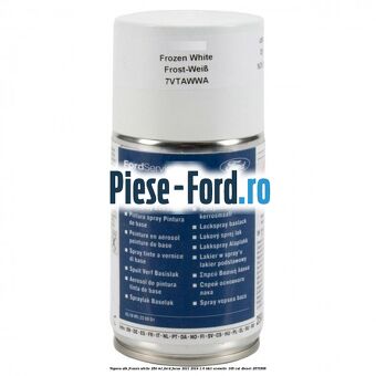 Vopsea alb Frozen White, 250 ml Ford Focus 2011-2014 1.6 TDCi ECOnetic 105 cai