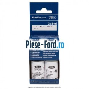 Vopsea alb Frozen White, 9 ml Ford Fiesta 2008-2012 1.4 TDCi 68 cai