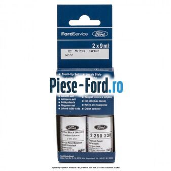 Vopsea negru Panther metalizat, 9 ml Ford Focus 2014-2018 2.3 RS 350 cai #E08C23C552