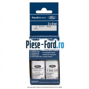 Vopsea negru Panther metalizat, 9 ml Ford Kuga 2013-2016 2.0 TDCi 4x4 150 cai #04B659F469