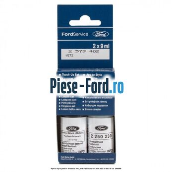 Vopsea negru Panther metalizat, 9 ml Ford Transit Courier 2019-2023 1.5 TDCi 75 cai #735DA38E53