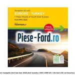 1 Software navigatie Ford Tom Tom 2022 Ford Mondeo 1993-1996 2.0 i 16V 4x4 132 cai #CD01A1073E