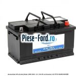 Acumulator 80 AH Ford Fiesta 1996-2001 1.4 i 16V 90 cai #8975548ECE