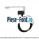 Antena audio, 550 mm cu gaura filet Ford Fiesta 2013-2017 1.0 EcoBoost 125 cai benzina